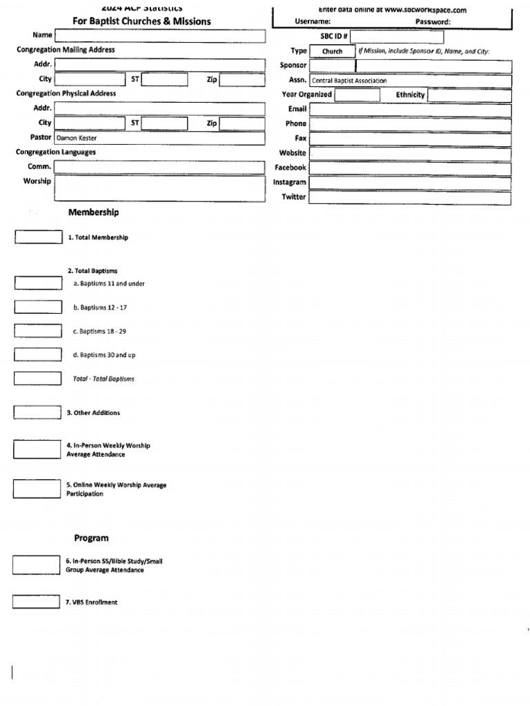 Blank Form | PDF