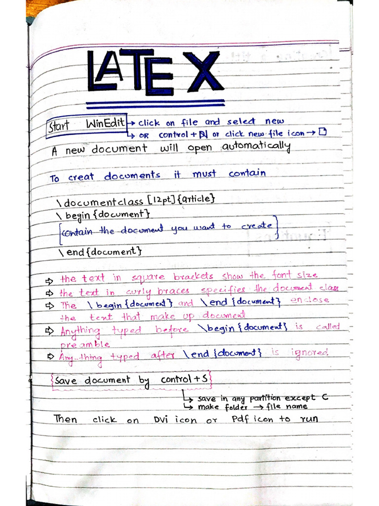 Latex | PDF