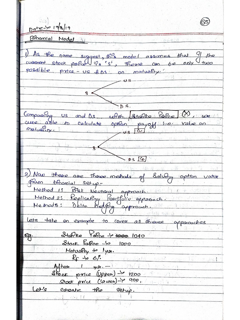 Derivative Class 13 Notes | PDF