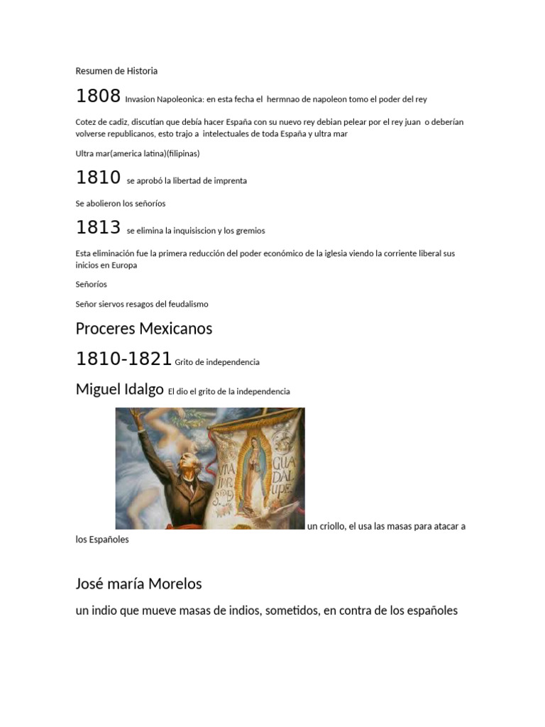 Resumen de Historia | PDF