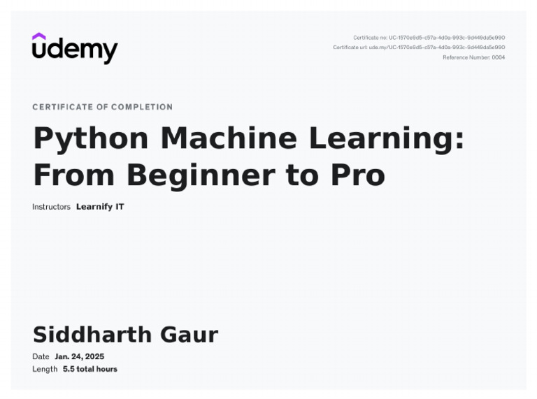Python ML | PDF