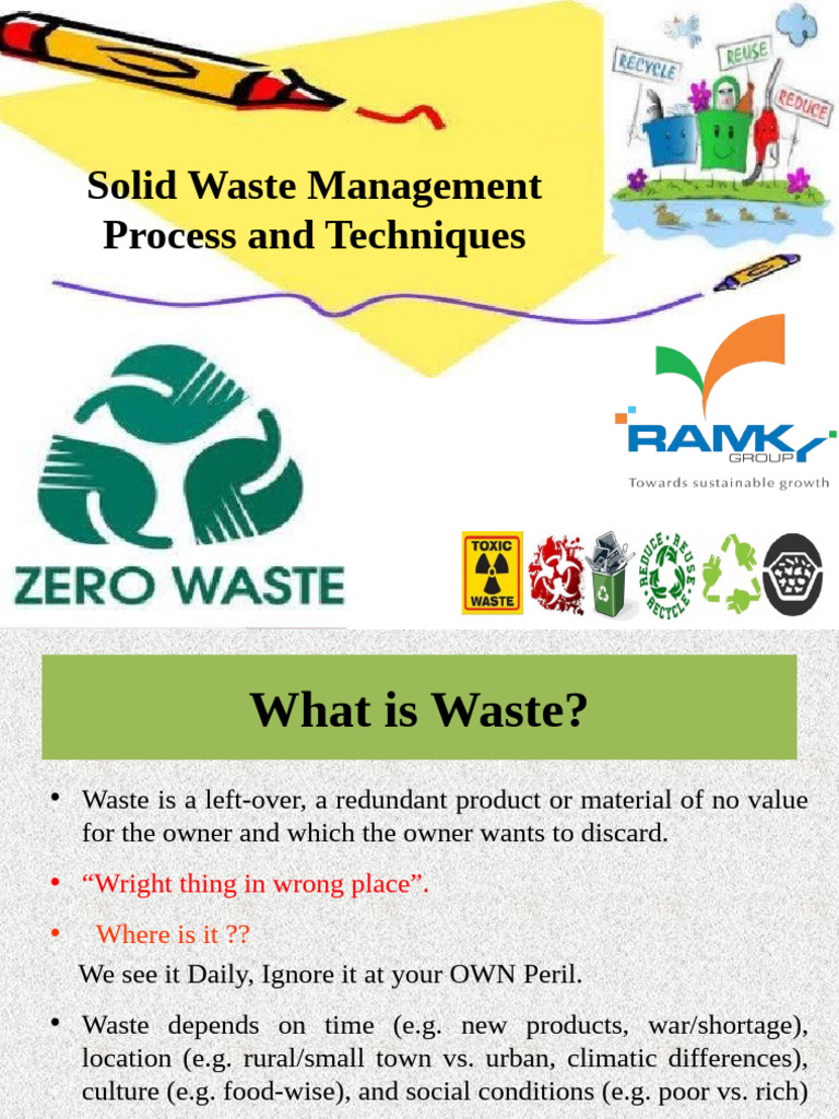 Solid Waste Disposal Technique | PDF | Waste | Waste Management
