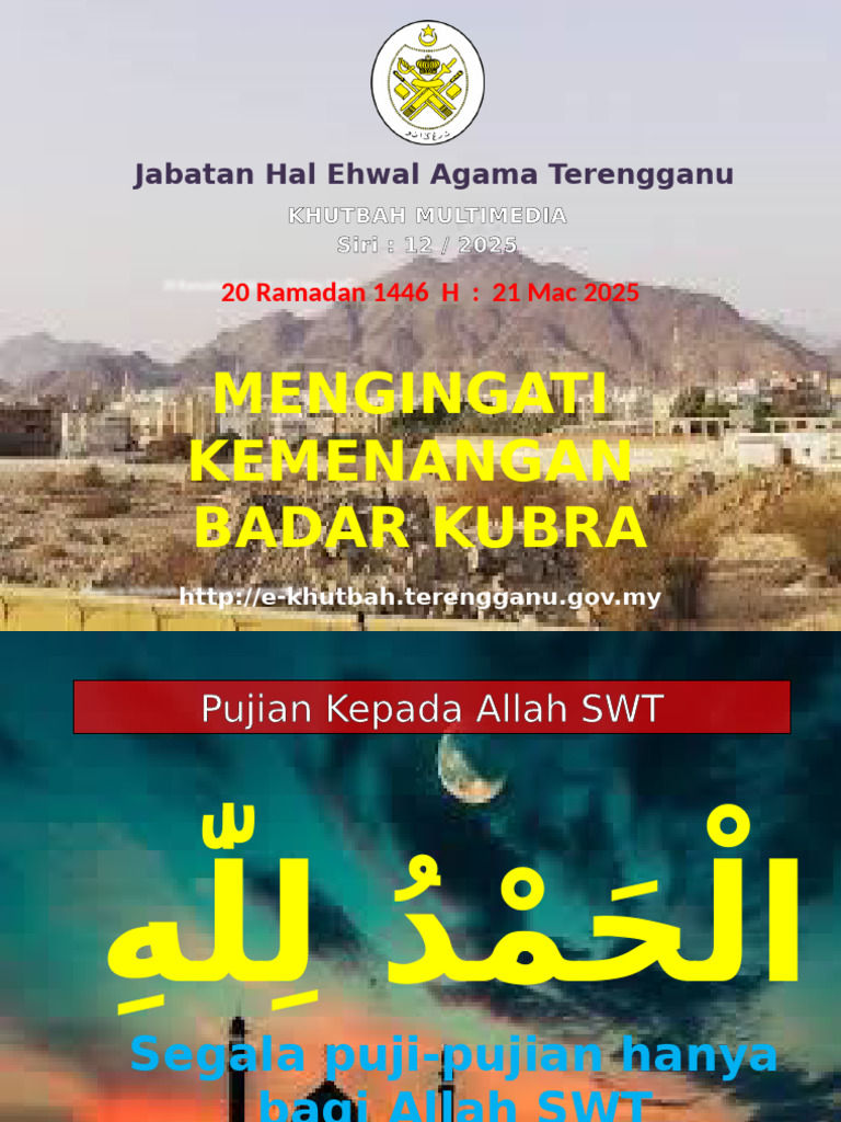 Kemenangan Badar Kubra dalam Ramadhan | PDF