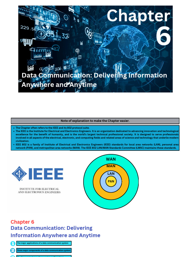 Data Communication Systems Overview | PDF | Computer Network ...