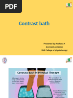 Contrast Bath Instructions for Hands and Feet | PDF
