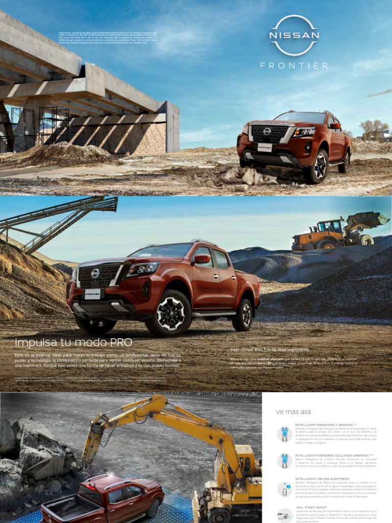 Catálogo Nissan Frontier 2025 | PDF | Aplicación movil | Apple Inc.