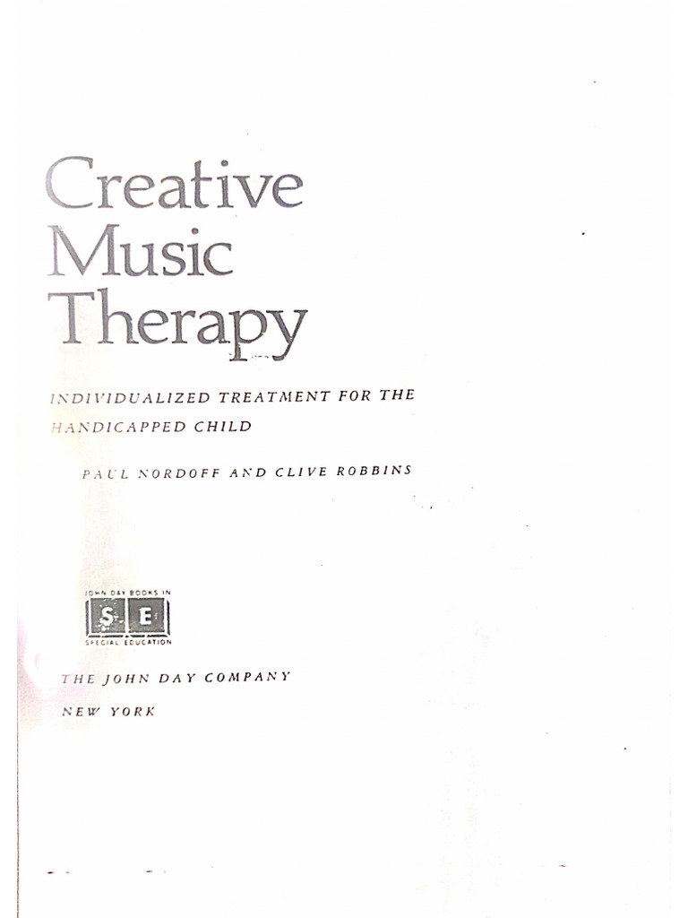 Creative Music Therapy | PDF