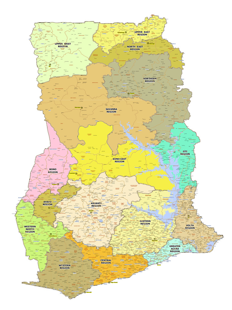Map of Ghana in Layers | PDF