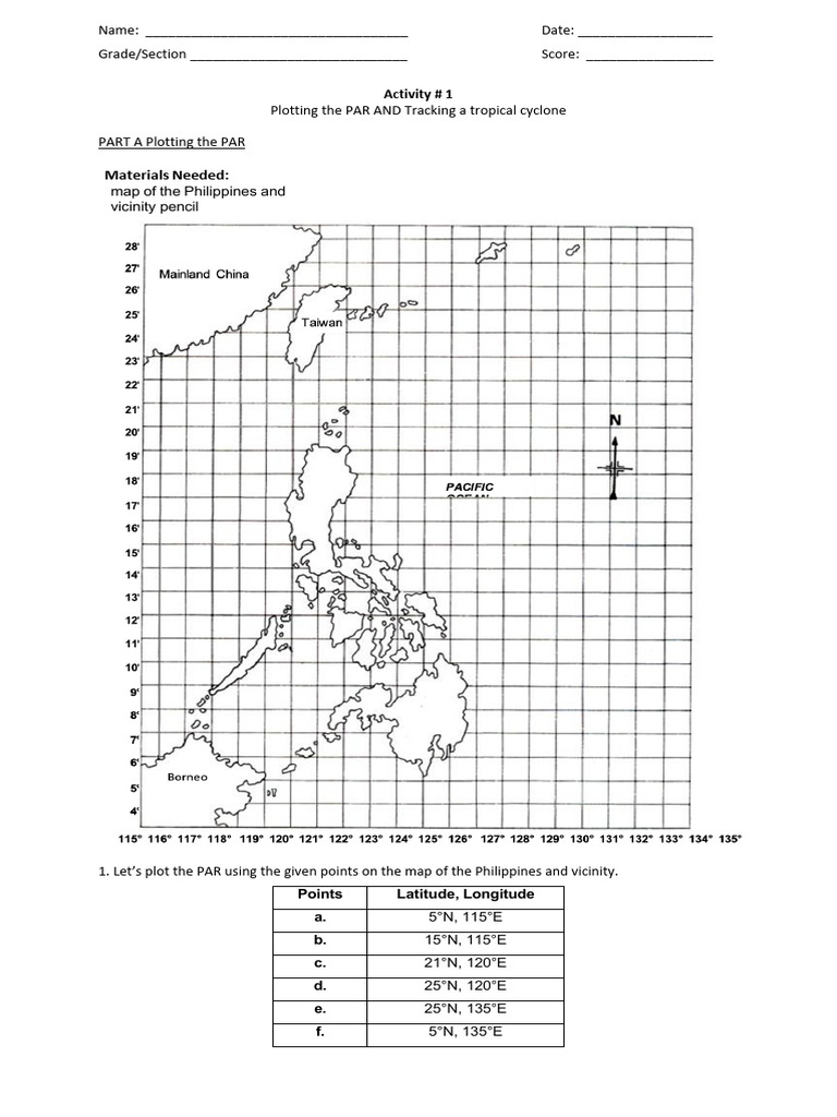 Plotting PAR and Tracking Cyclones | PDF