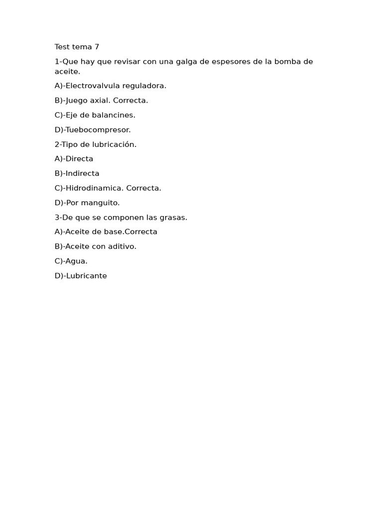 Test Tema 7 | PDF