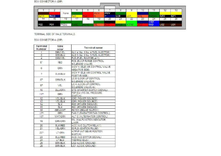 P3S ECU Conectorap2k | PDF