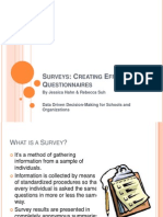 SLD Presentation - Surveys