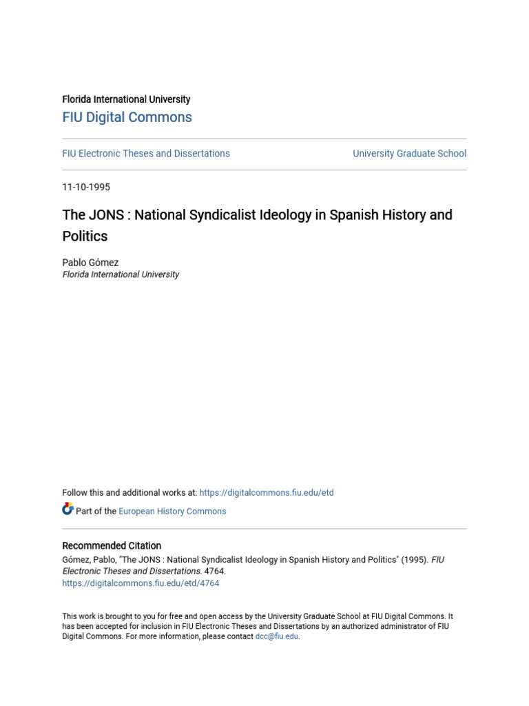 Full Text | PDF | Anarchism | Francoist Spain