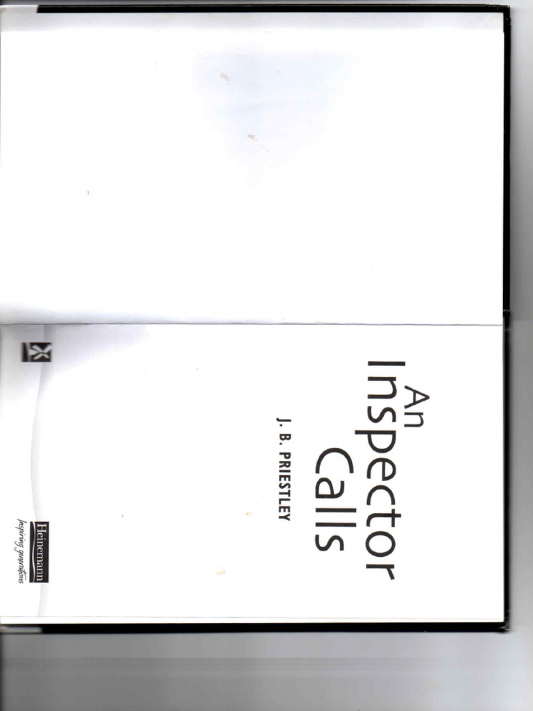 An Inspector Calls | PDF