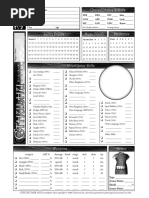 Delta Green Character Sheet | PDF | Games &amp; Activities | Young Adult