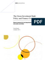 12 553 Green Investment Bank Policy and Finance Context