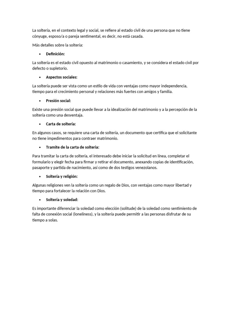 SOLTERIA | PDF