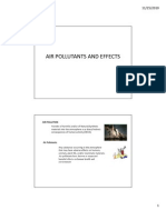 Air Pollutants CE101 29