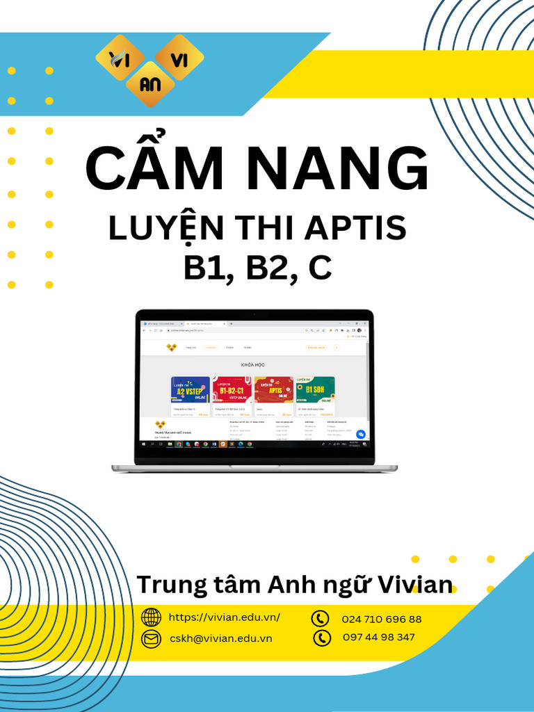 Cam Nang Huong Dan Lam Bai Thi Aptis B1-B2-C | PDF