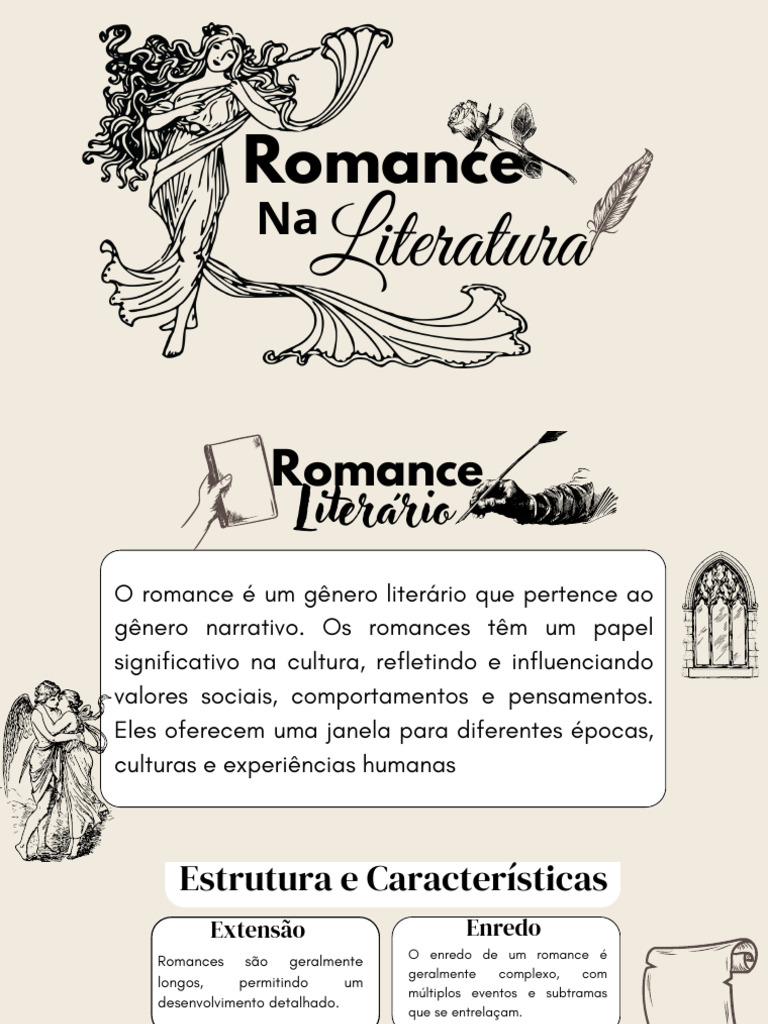 Características do Romance Literário | PDF