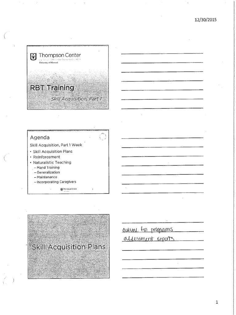 3.+Skill+Aquistion+Part+1+-+PowerPoint | PDF