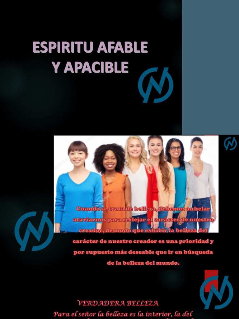 Espíritu Afable y Apacible | PDF