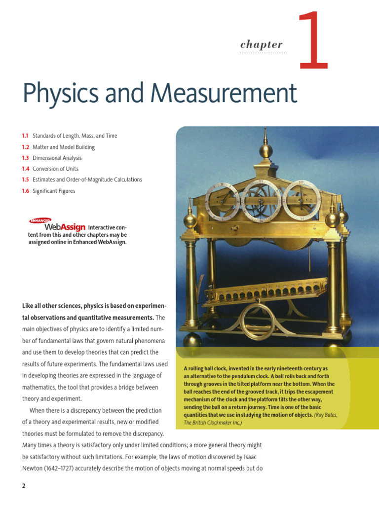Physics Measurement Standards Explained | PDF