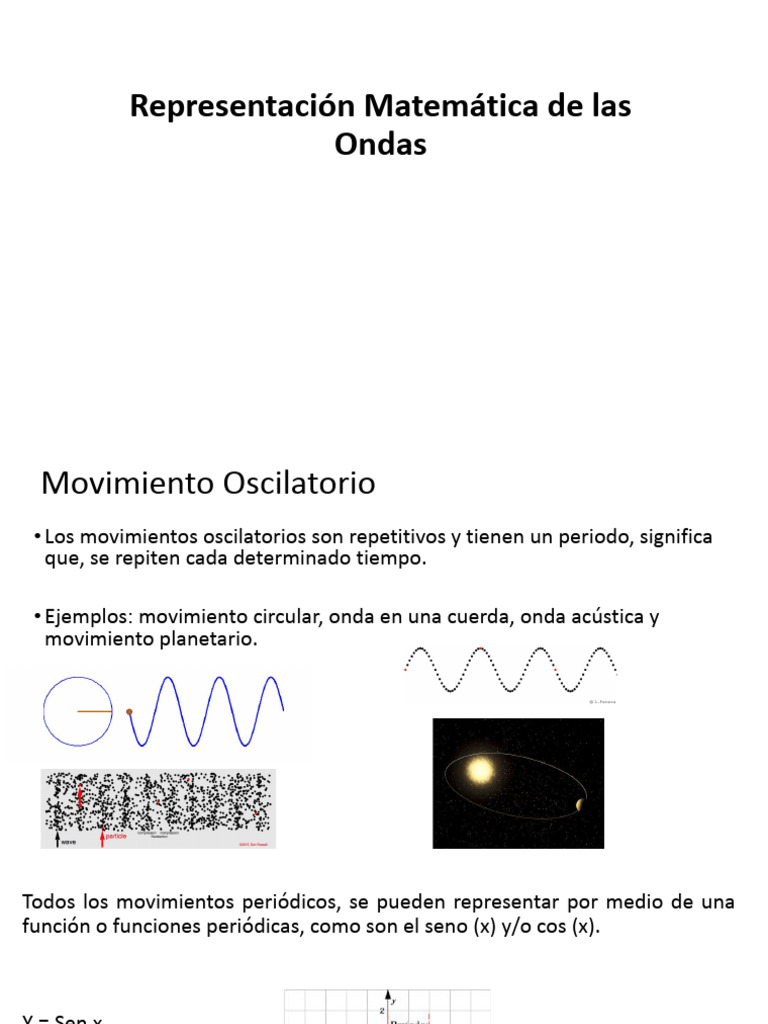 Matemática de Las Ondas | PDF