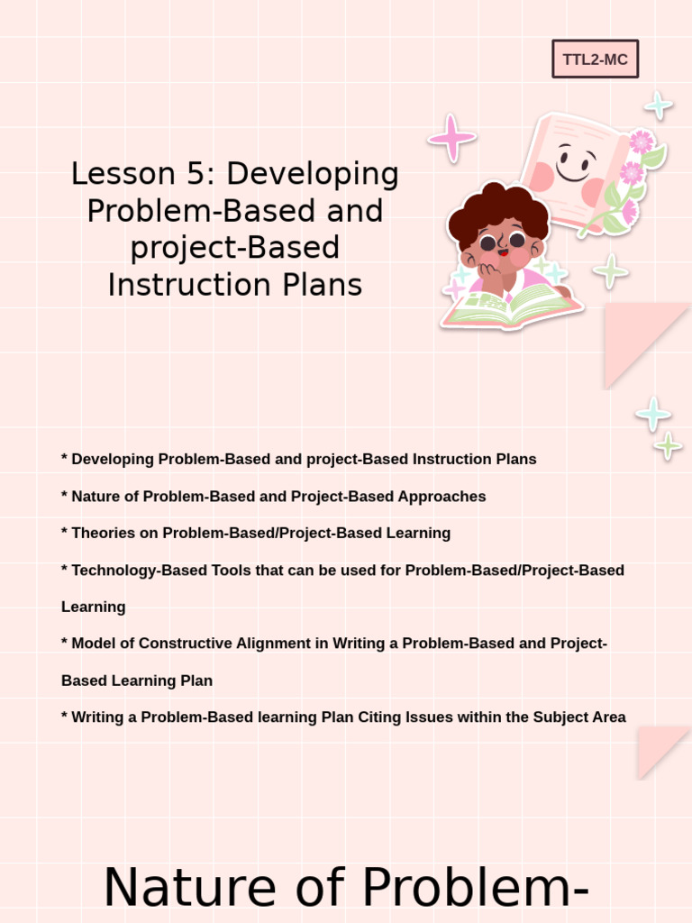 lesson 5 | PDF | Project Based Learning | Learning
