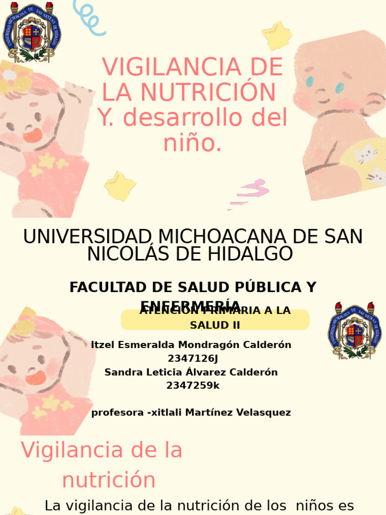 Vigilancia de La Nutrición Y. Desarrollo Del Niño | PDF