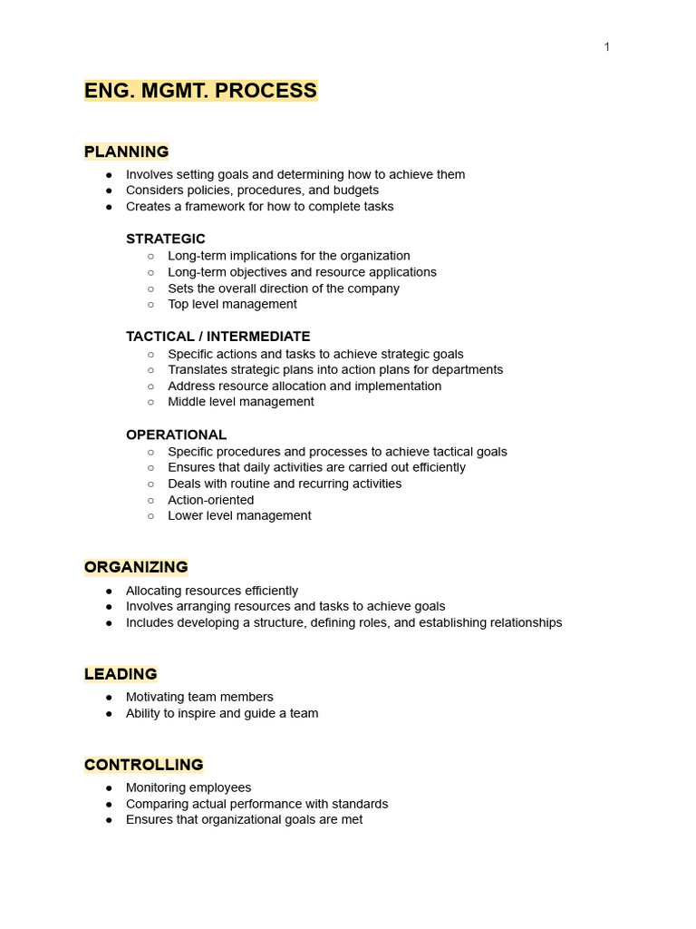 Management Processes and Decision-Making | PDF | Decision Making ...