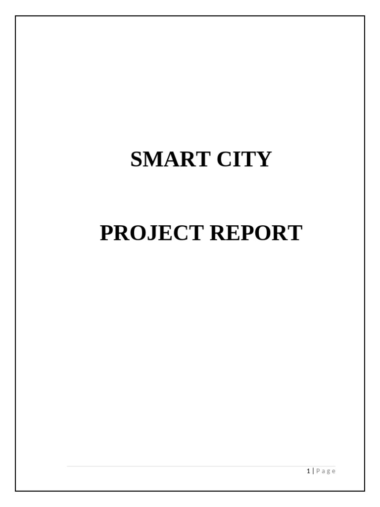 Smart City Project Overview and Strategy | PDF | Redevelopment | Smart Grid