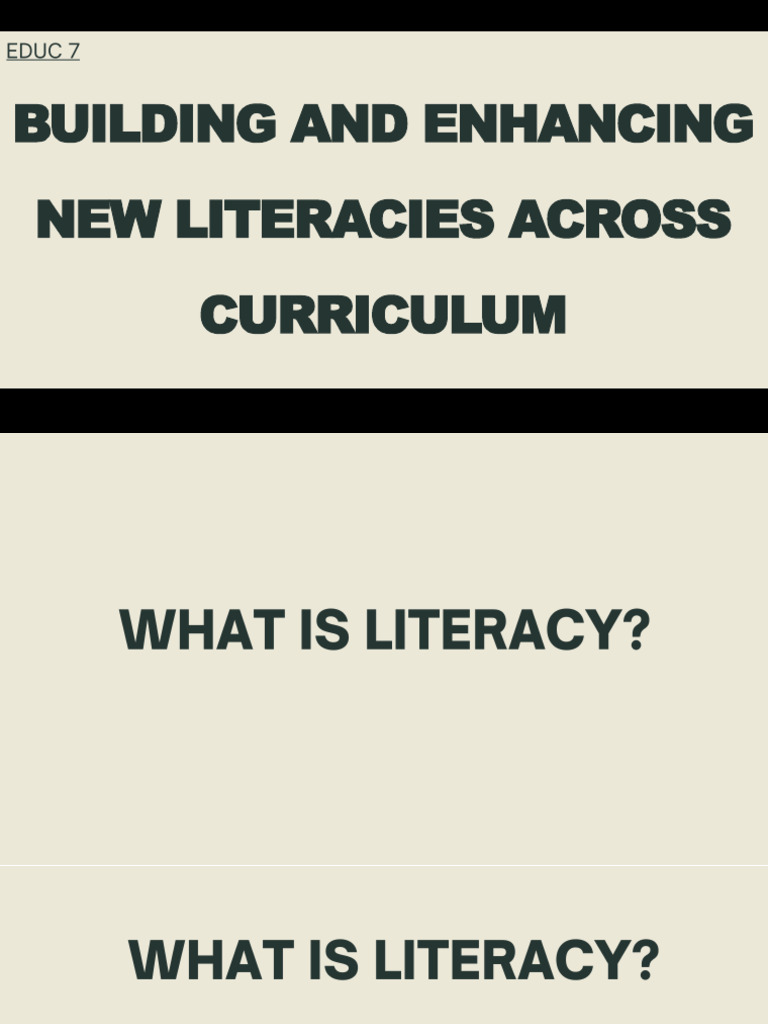 Unit 1 Introducing Key Concepts | PDF | Literacy | Knowledge