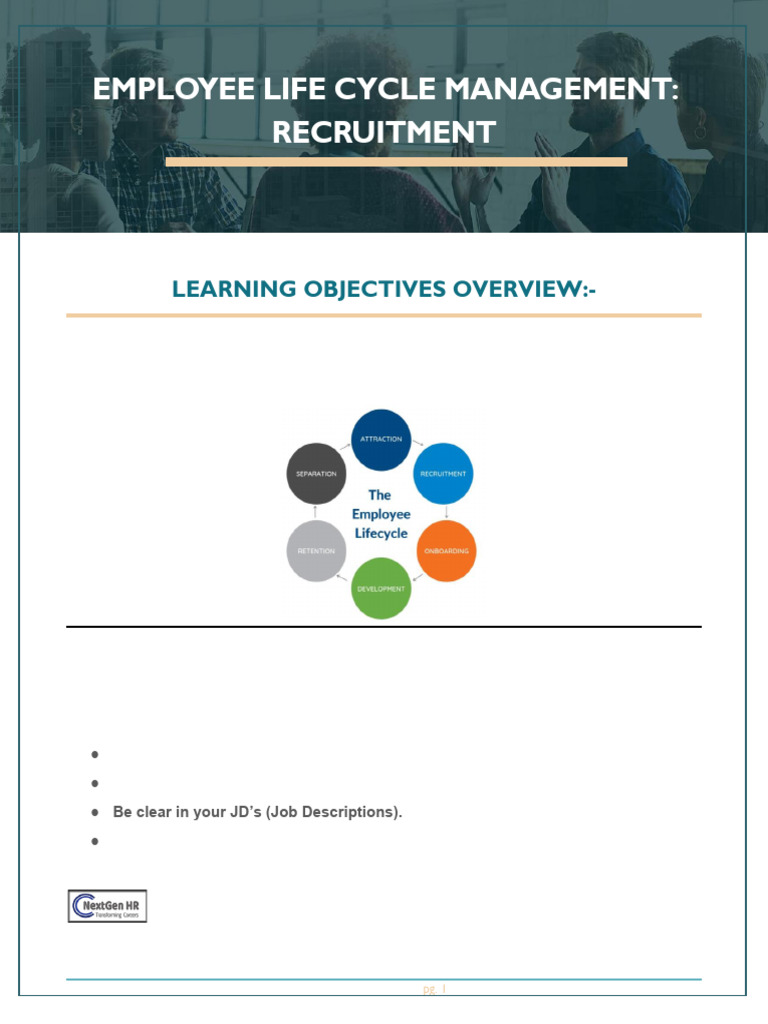 Employee+Life+Cycle+ +recruitment | PDF