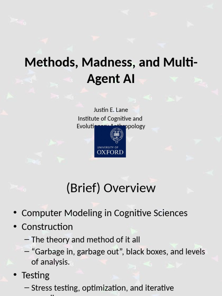 Multi-Agent AI in Cognitive Modeling | PDF | Cognition | Cognitive Science