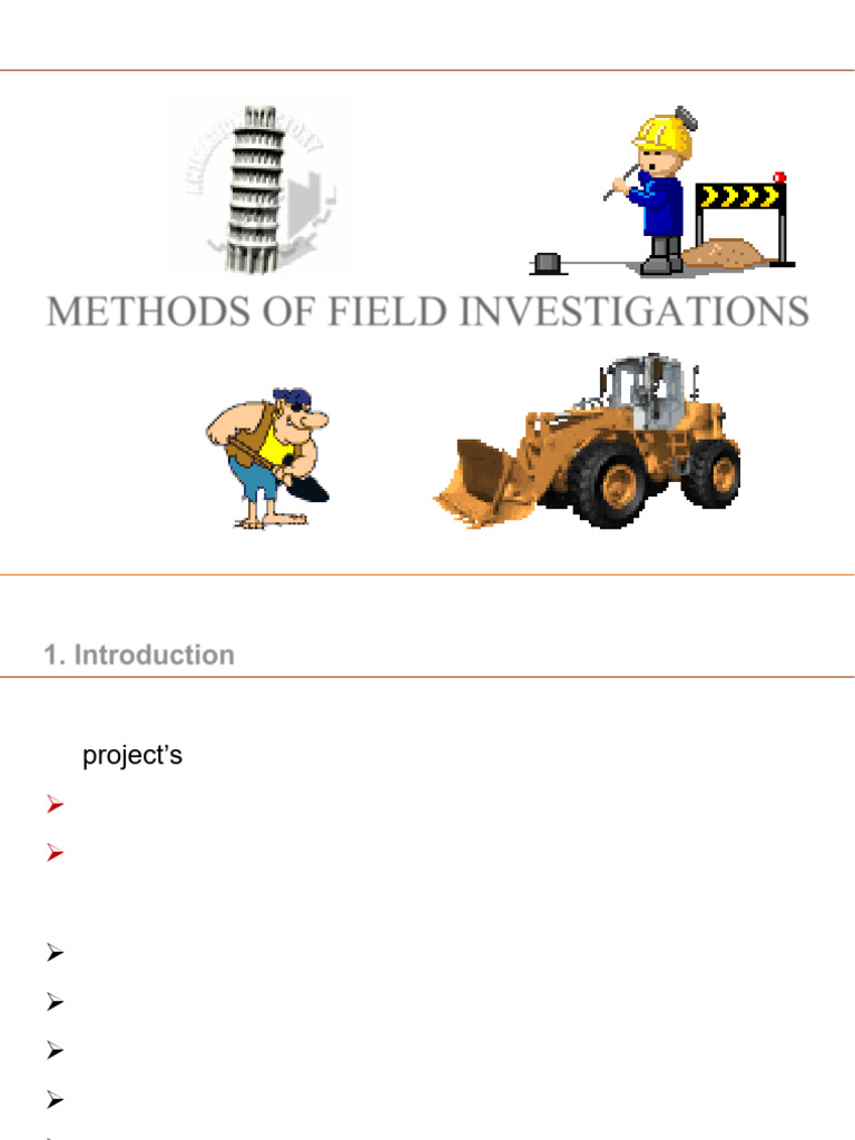Field Investigation Methods for Geology | PDF | Waves | Seismology