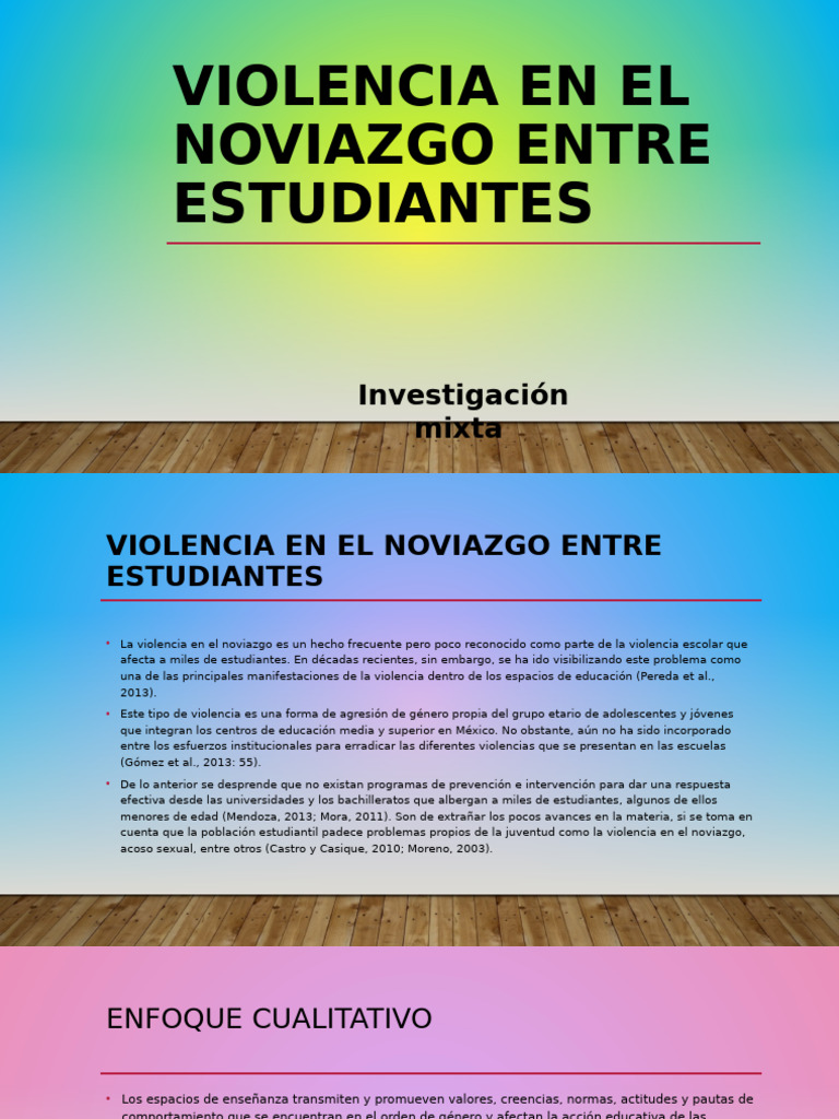 Violencia en El Noviazgo Entre Estudiantes | PDF | Violencia | Juventud