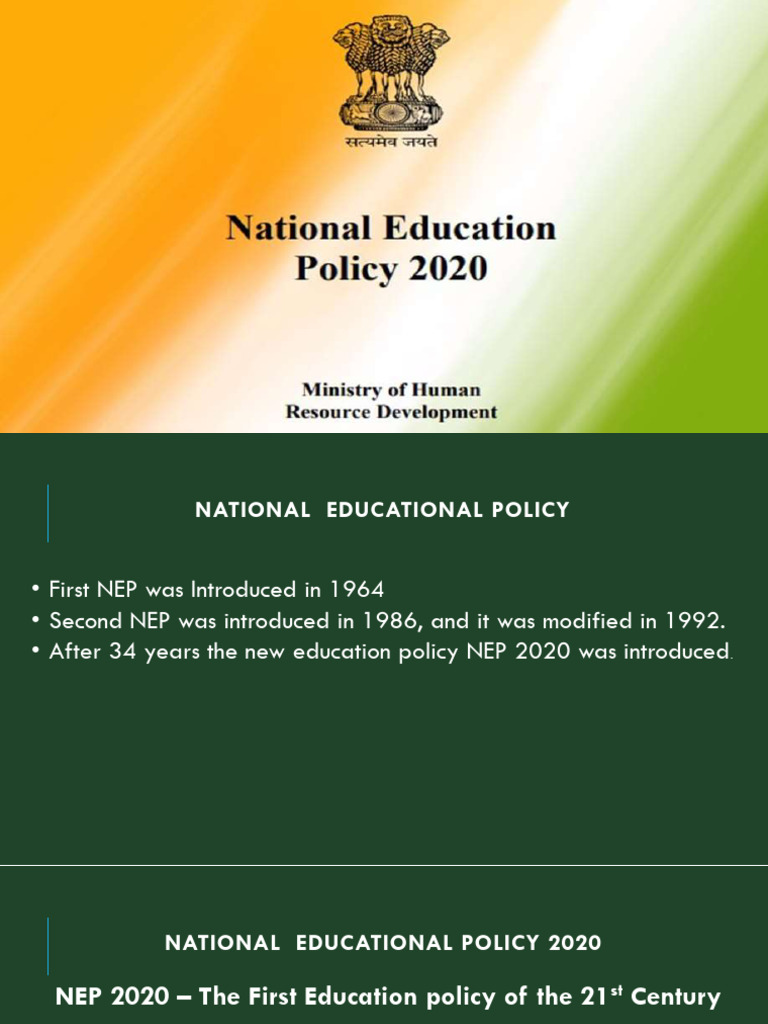 NEP 2020: Transforming India's Education | PDF | Intelligence