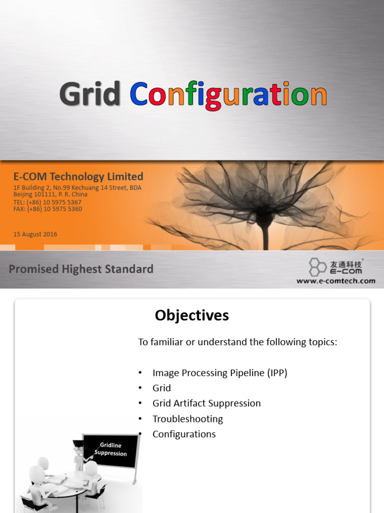 Grid Configuration and Artifact Suppression | PDF | Pixel ...