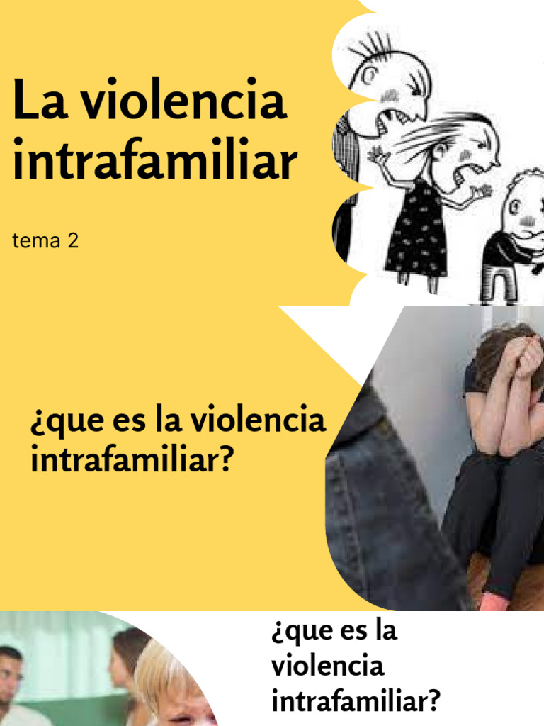 Violencia Intrafamiliar y Rol de la Mujer | PDF