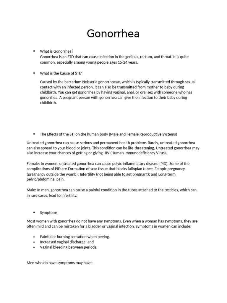 STI Project | PDF | Sexually Transmitted Infection | Safe Sex