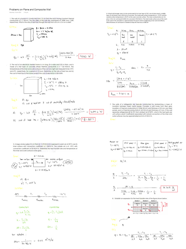Cold Storage Room Insulation Calculation | PDF
