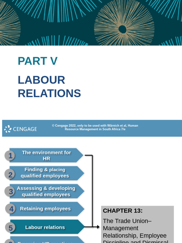 Trade Union and Labour Relations Overview | PDF | Labour Law ...