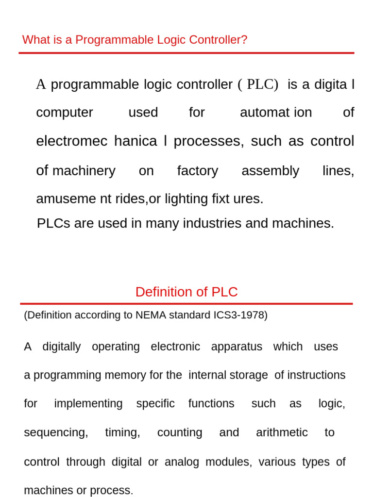 Understanding PLC Input Modules | PDF | Programmable Logic Controller ...