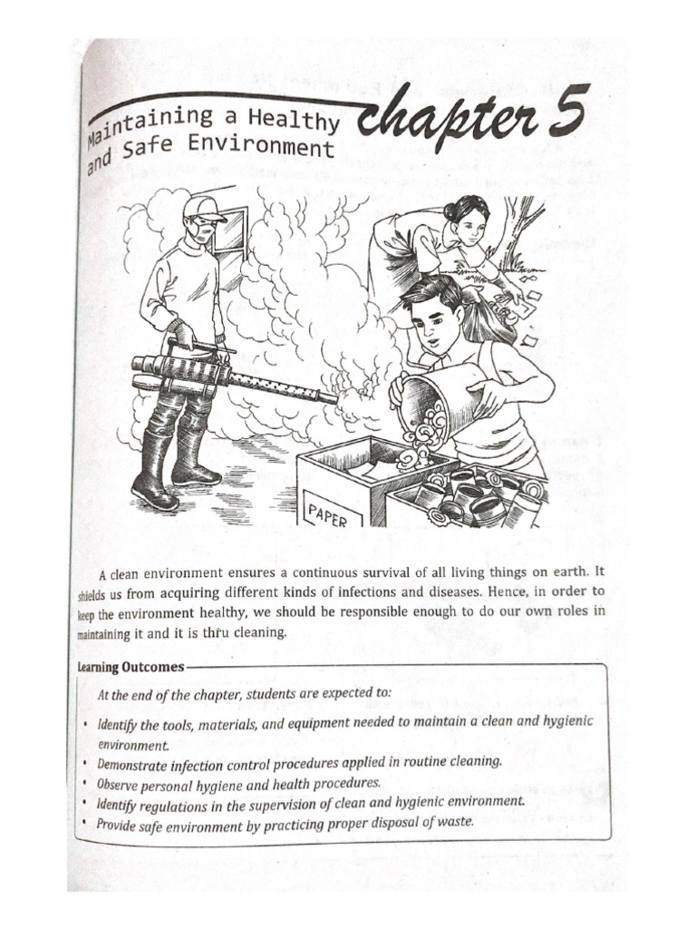 Maintaining A Healthy and Safe Environment | PDF