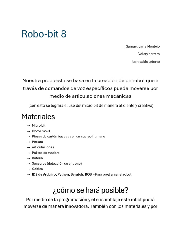 Robobit | PDF