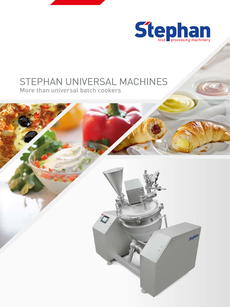 Stephan - Universal Batch Cooker, Um - SK - 70, 130, 200 L Brochure New ...