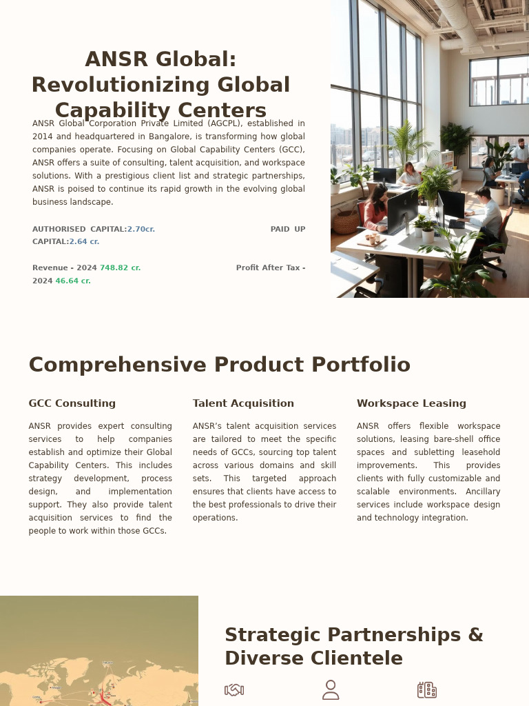 ANSR Global: Transforming GCC Operations | PDF | Business Economics ...