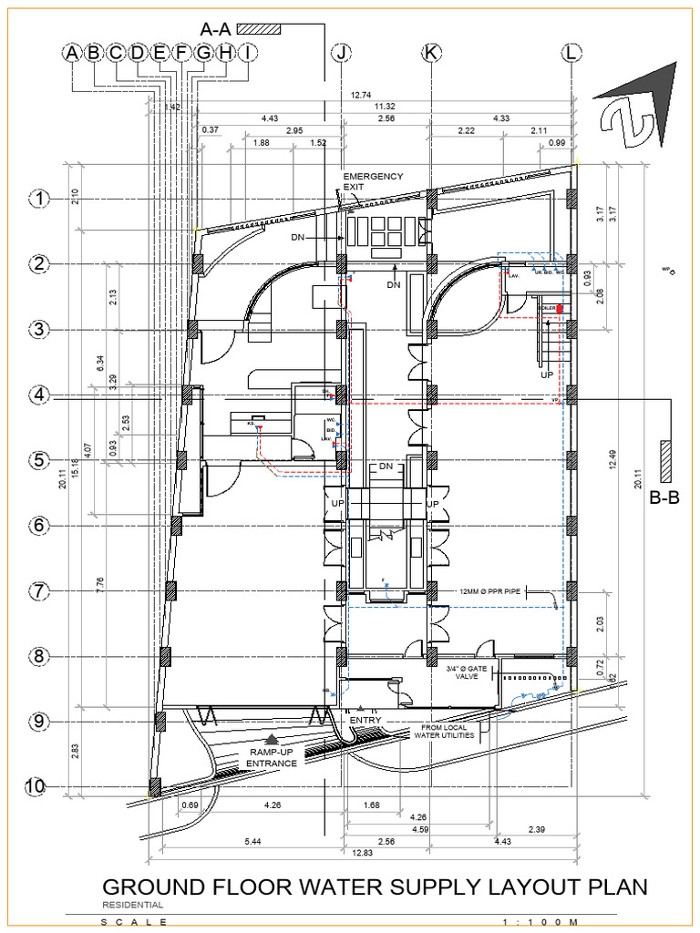 FinalDesign - Plumbing01 2013 | PDF | Hydraulic Engineering | Hydraulics