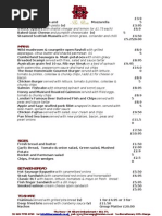 Darwin Brasserie Dining Menu 2025 | PDF | Menu | Restaurants